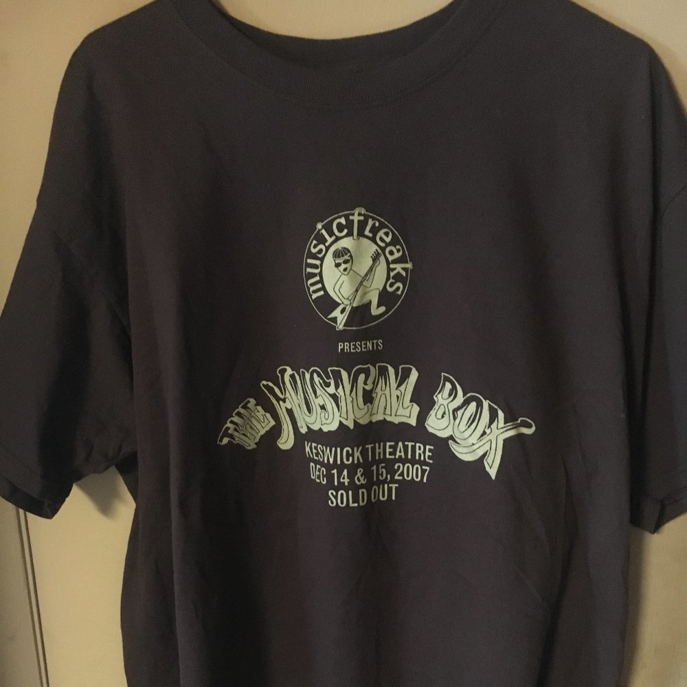 Musical Box, Genesis tribute, 2007 swag shirt